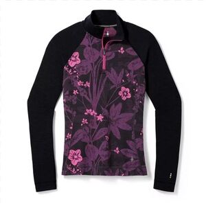 Smart wool quarter zip wool base layer preppy flawed minimalist ski